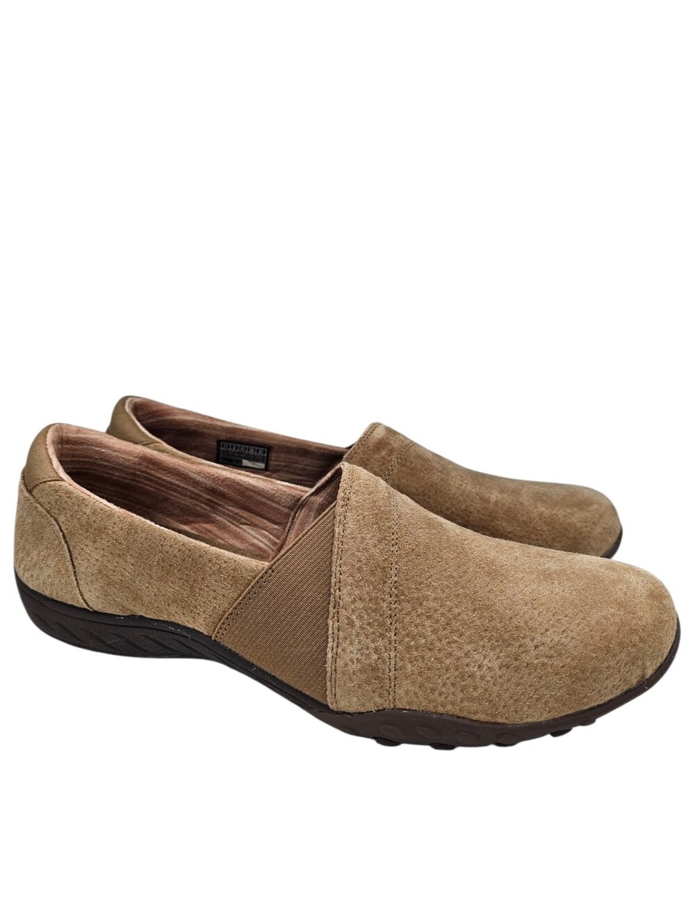 Skechers #100377 Brown Suede Slip On Shoes size 11